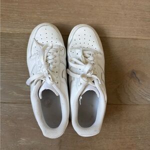 Nike Air Force 1 Low Top White Sneakers Women Sz 8 AF1